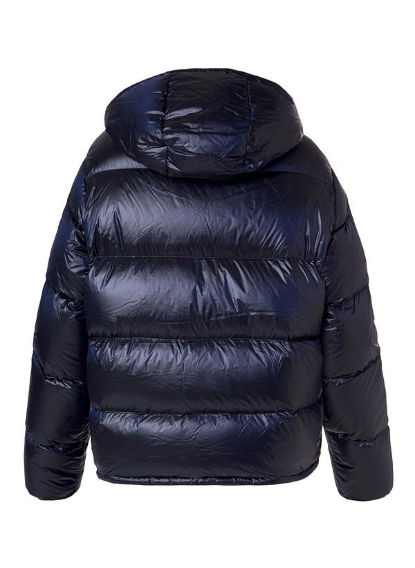 EA7, Daunenjacke, Mikrofaser wasserabweisend, blau