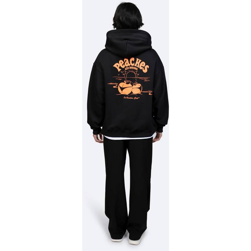 ON VACATION peaches and beaches Hoodie