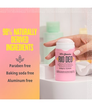 Sol de Janeiro Rio Deo Aluminium-Free Refillable Deodorant Cheirosa 68 Deodorant Stick-57 g