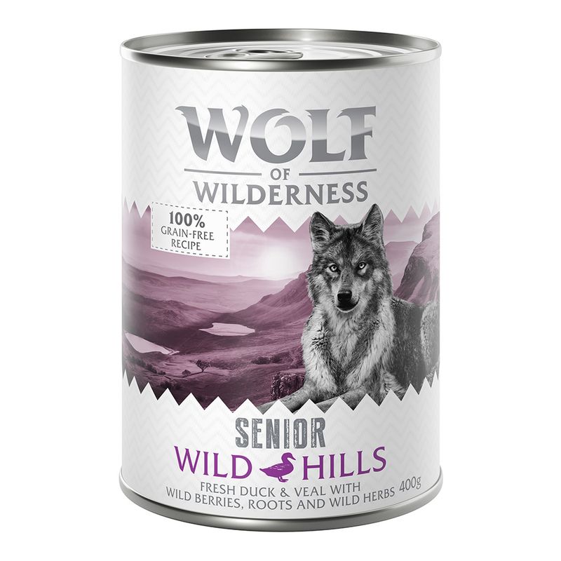 Sparpaket Wolf of Wilderness Senior 24 x 400 g