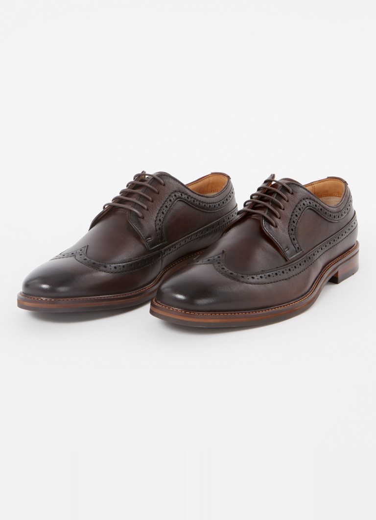 Dune London Steeles -nahkaiset brogue-kengät