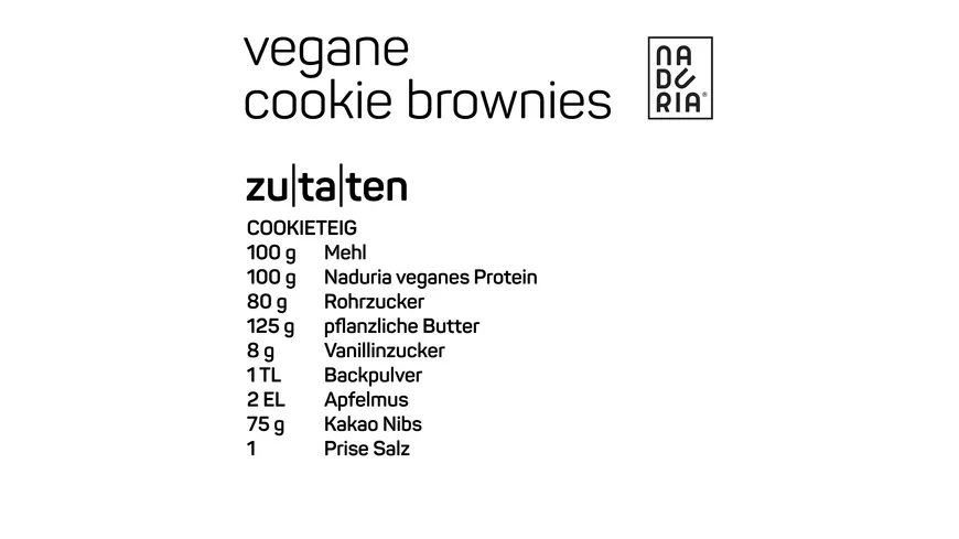 NADURIA Bio Protein Vegan Pur 300 g