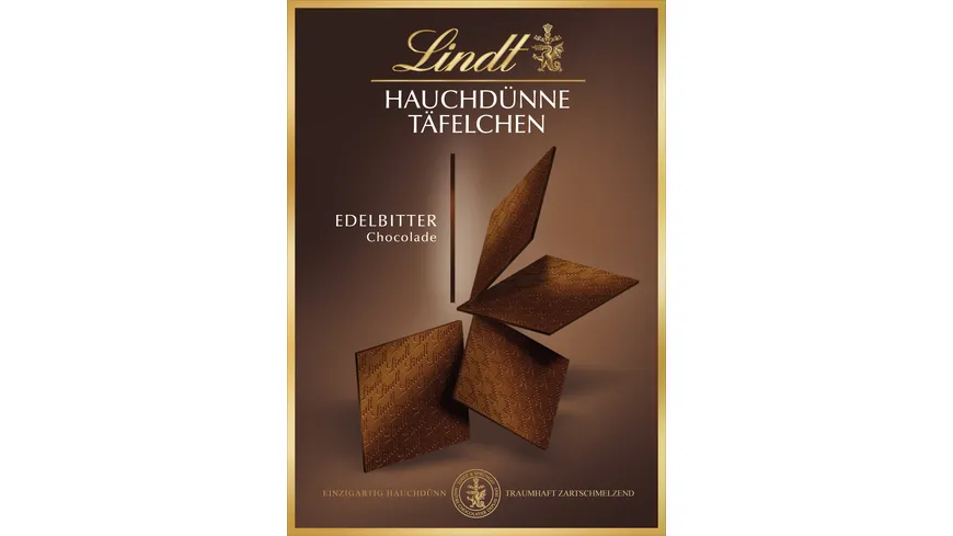 Lindt Hauchdünne Täfelchen Edelbitter 125 g