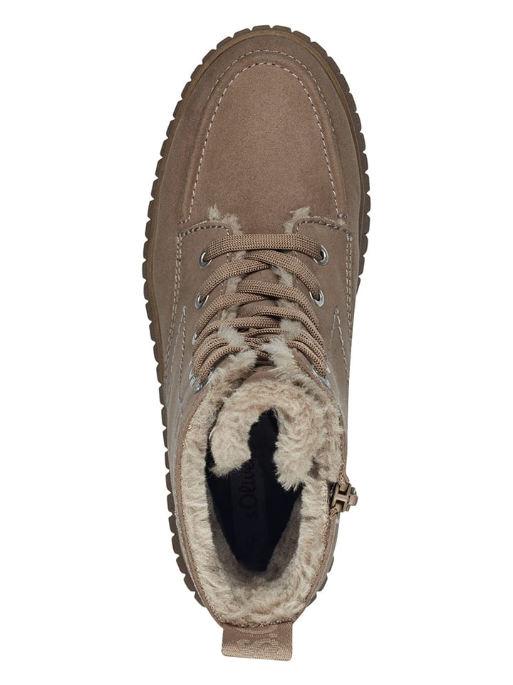 s.Oliver Boots in Taupe günstig kaufen