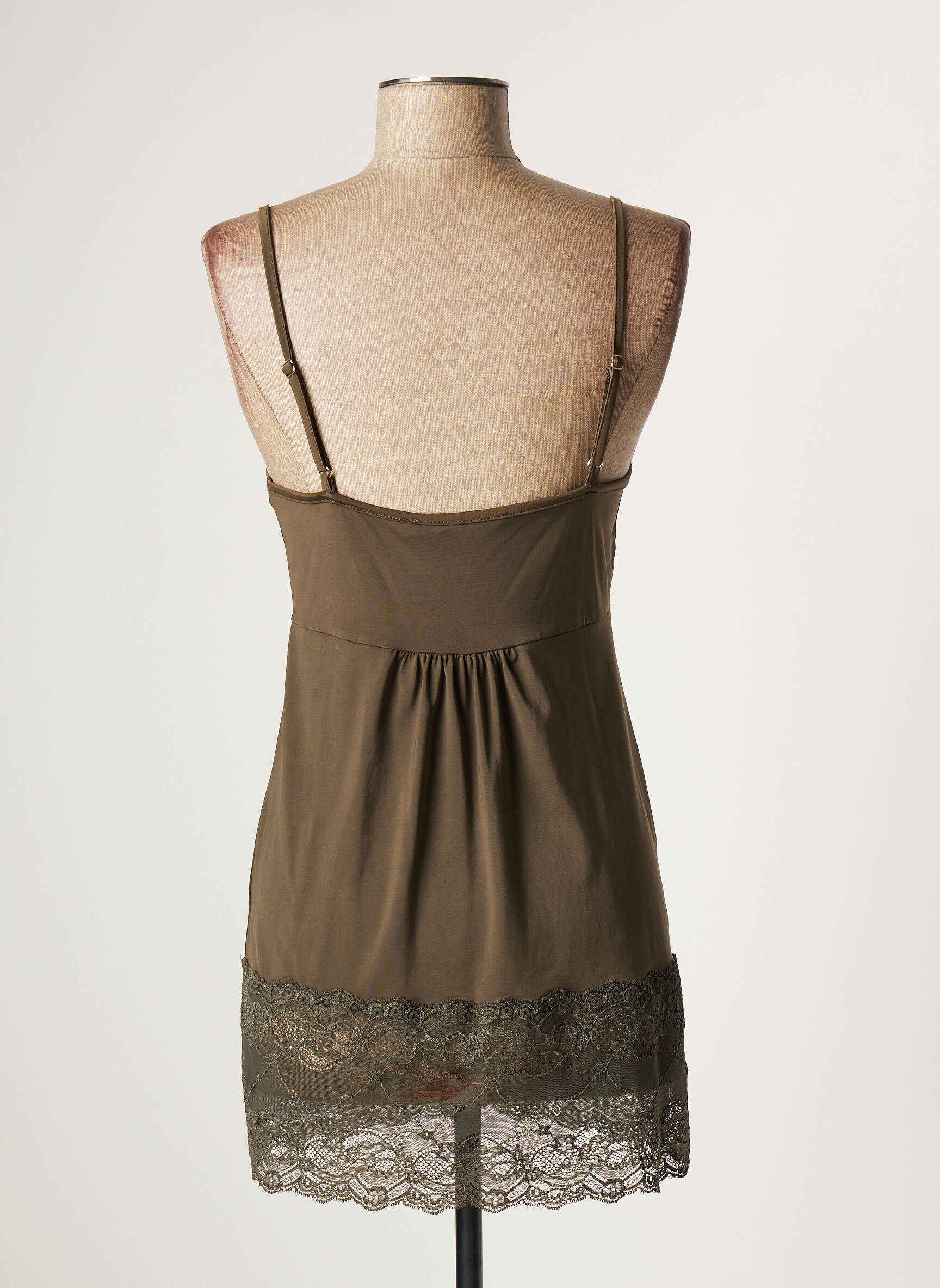 Lauren Vidal Tuniquemanchelongue Femme couleur vert