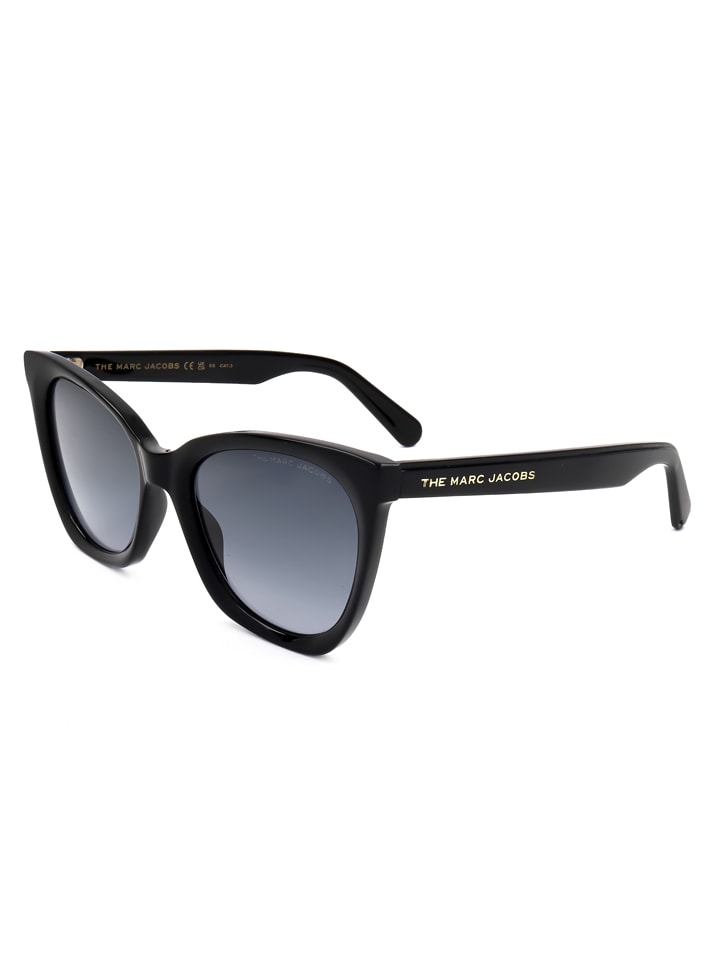 Marc Jacobs Damen-Sonnenbrille in Schwarz/ Dunkelblau günstig kaufen 54