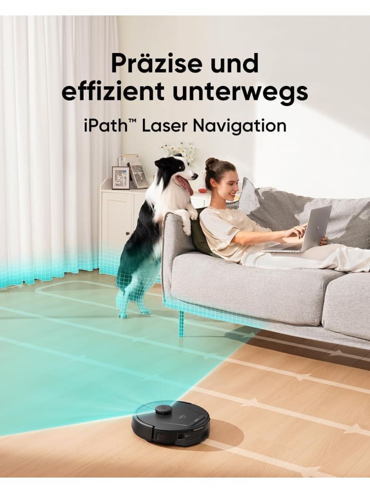 Anker Wischroboter L60 Hybrid EU Version in schwarz günstig kaufen onesize