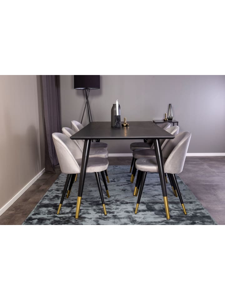 ebuy24 Essgruppe Dipp 61 (7-teilig) Grau 90 x 180 cm günstig kaufen onesize