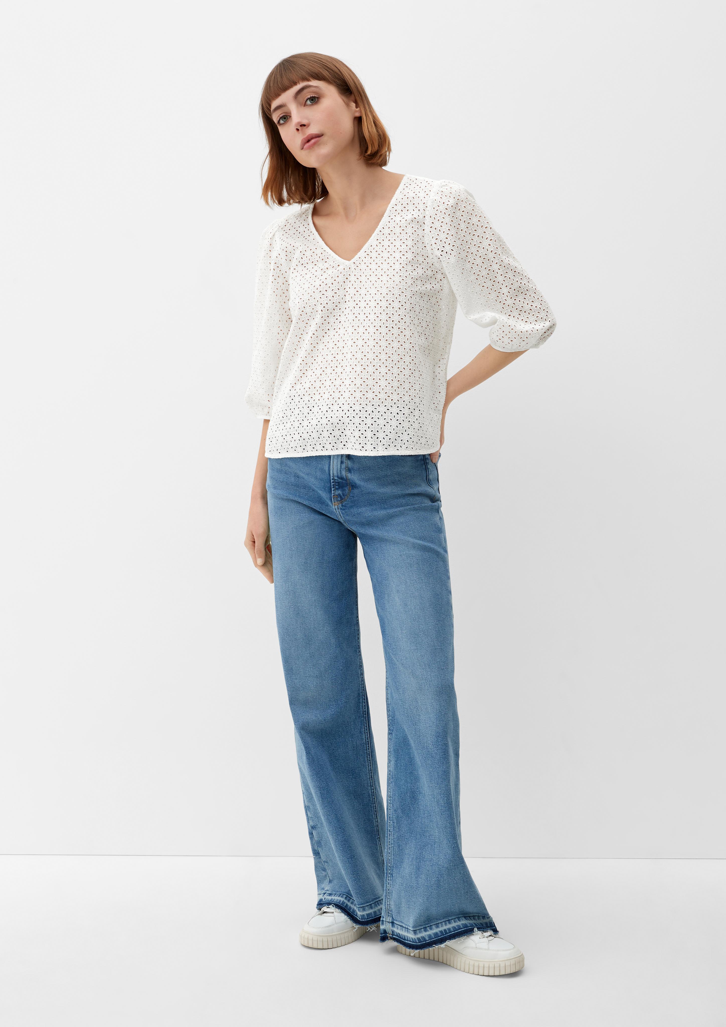Bluse aus Broderie Anglaise  2128356-02L4