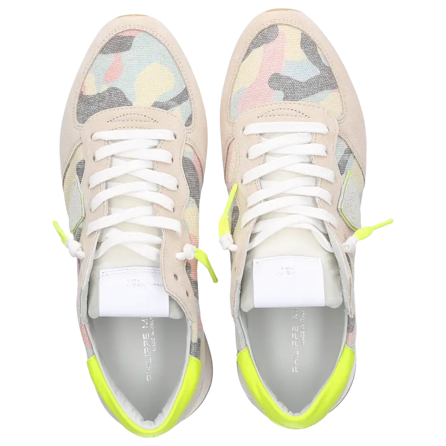 Philippe Model - Sneaker low TZLD Veloursleder - gelb