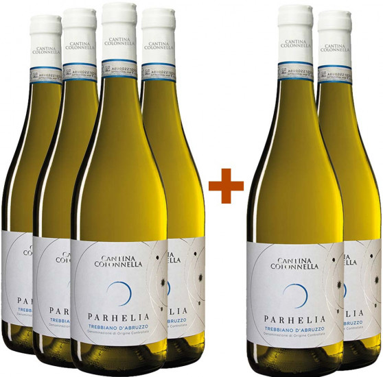 4+2 Paket Parhelia Trebbiano d'Abruzzo DOC trocken - Cantina Colonnella
