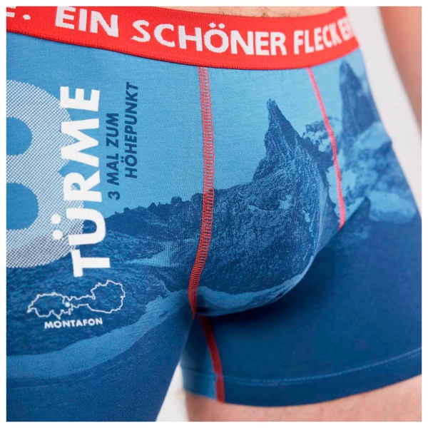 Ein schöner Fleck Erde - Boxershorts 3 Türme - Unterhose