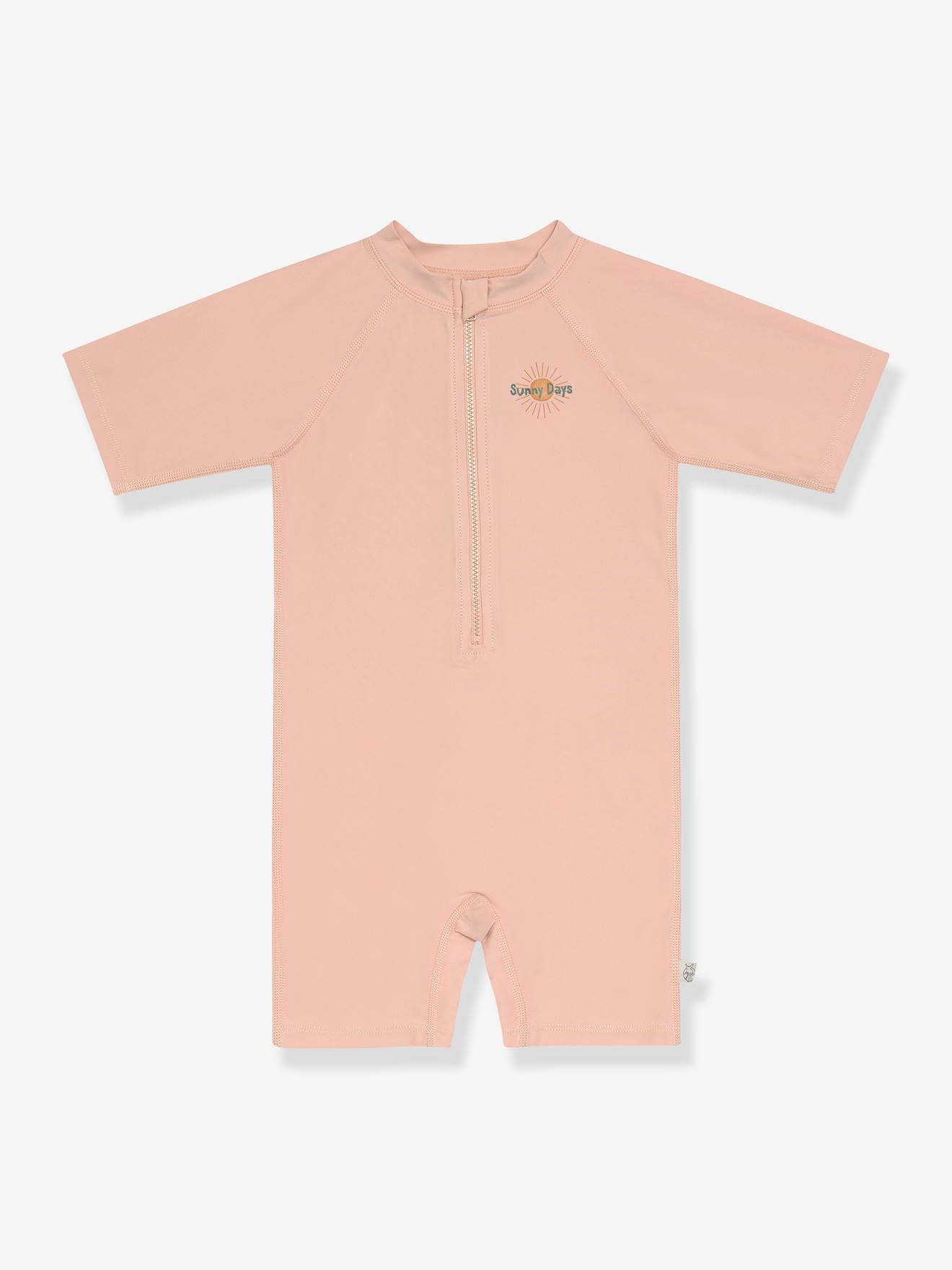 Lässig Kinder UV-Overall LÄSSIG mit kurzen Ärmeln - rosa nude