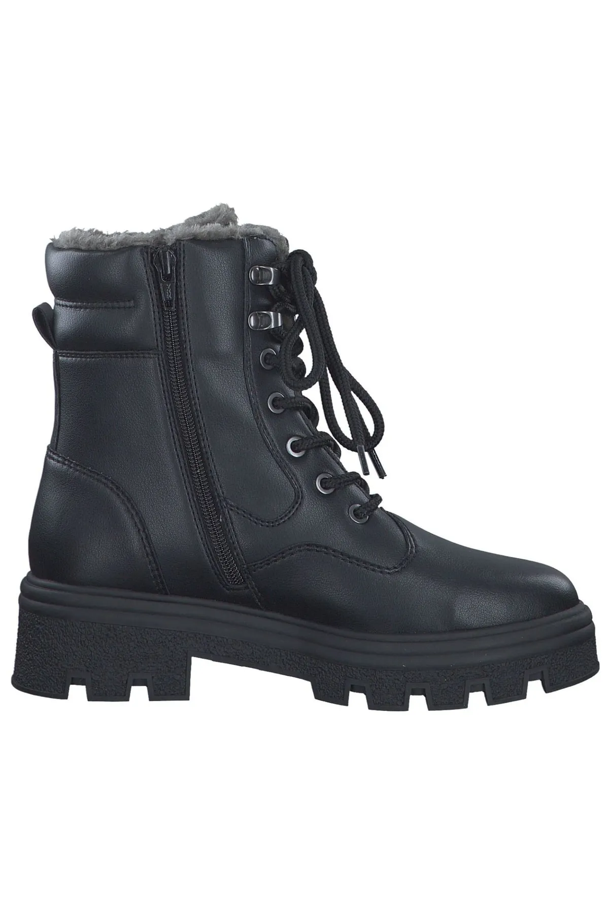 s.Oliver  Stiefelette - Schwarz - Blockabsatz