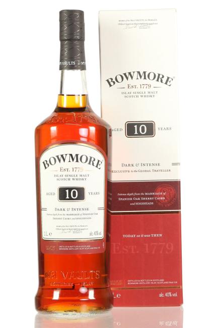 Bowmore Dark & Intense 1 l·40 % vol