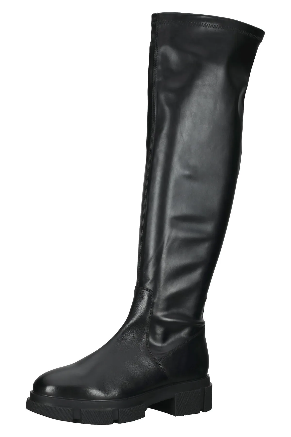 Sansibar  Stiefel - Schwarz - Blockabsatz