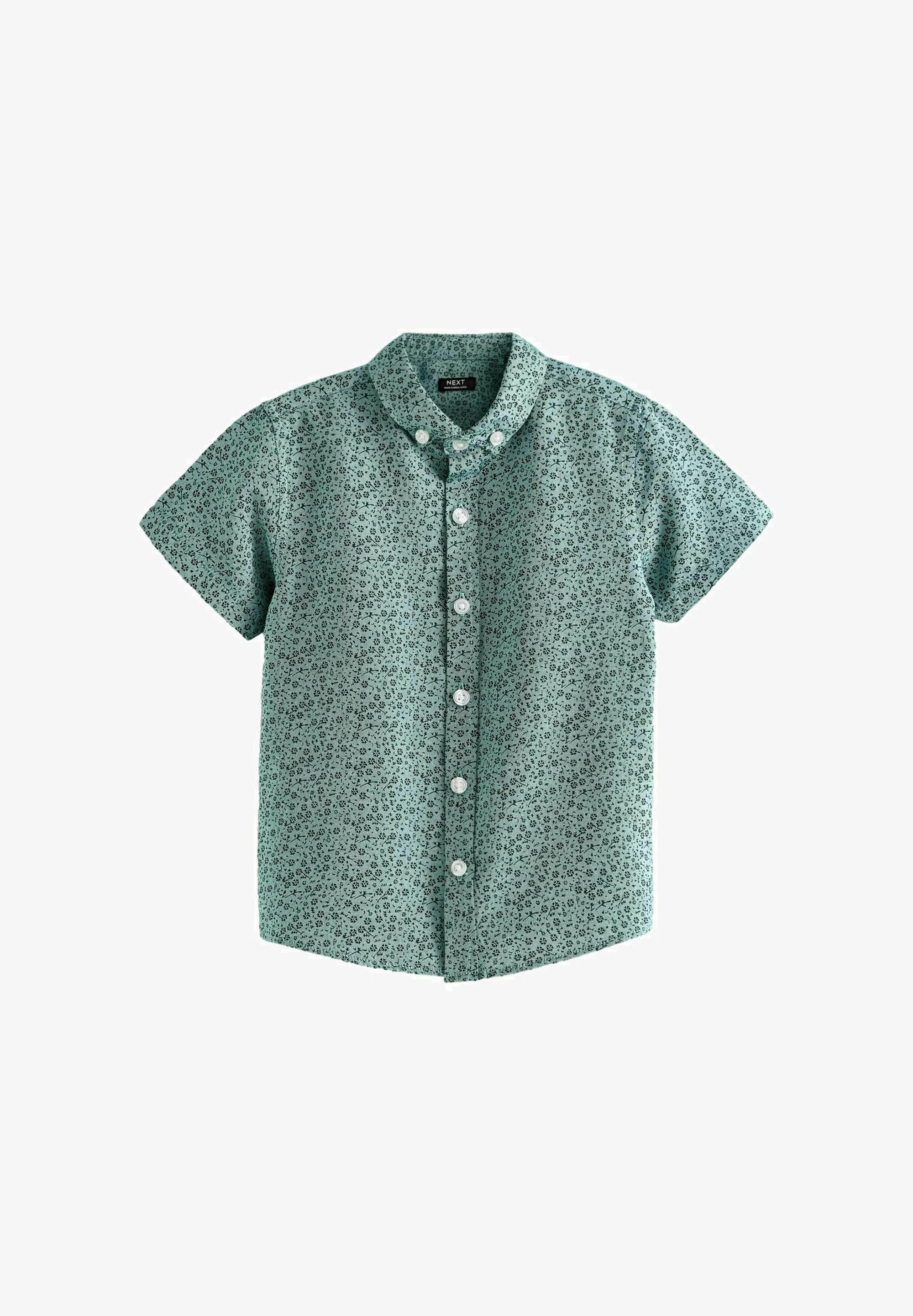 Camisa con estampado de manga corta y corte regular