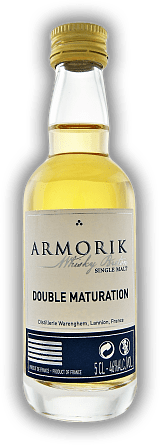 Armorik Double Maturation Single Malt Whisky de Bretagne 0,05 Liter Armorik Double Maturation Single Malt Whisky de Bretagne 0,05 Liter Der erste Single Malt Whisky aus der Bretagne. 0,05	 Liter - Vol 46%
