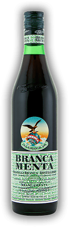 Branca-Menta Branca-Menta Hergestellt wie sein großer Bruder (Fernet-Branca). Noch vor der Abfüllung wird ausgewählte Minze zugeführt. 0,7	 Liter - Vol 28%