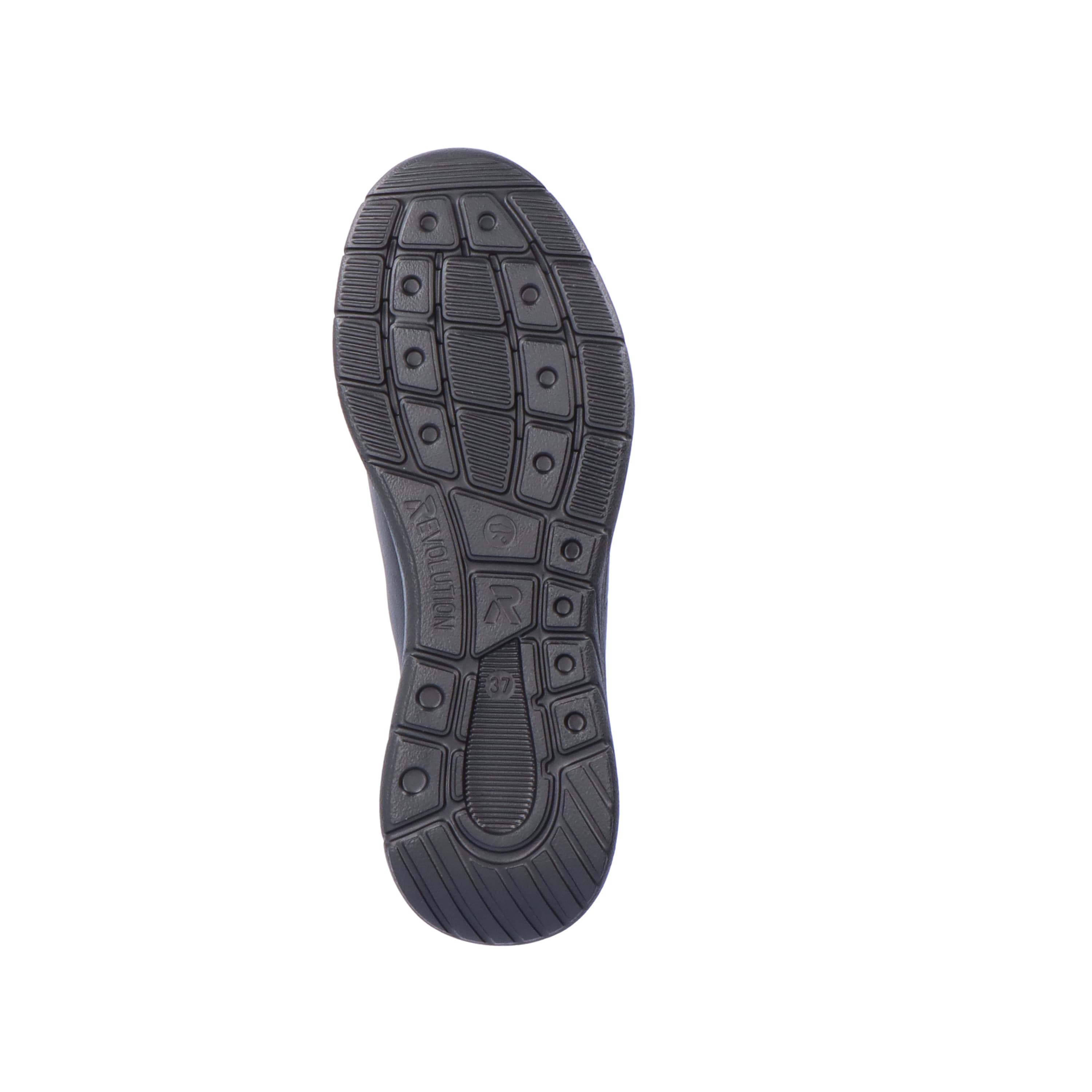 Rieker Damen Slipper shadow black