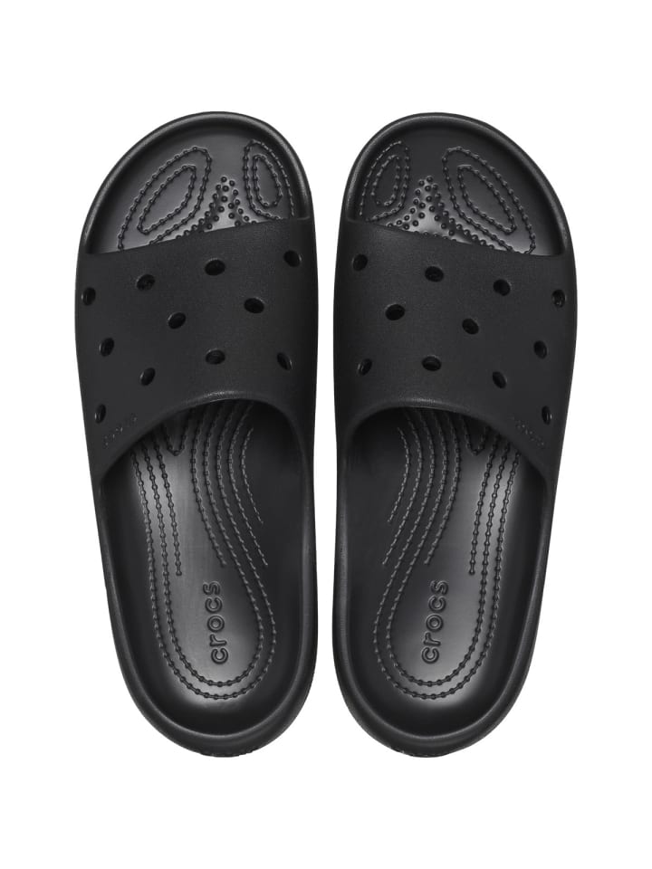 Crocs Freizeitschuhe Classic Slide in schwarz günstig kaufen
