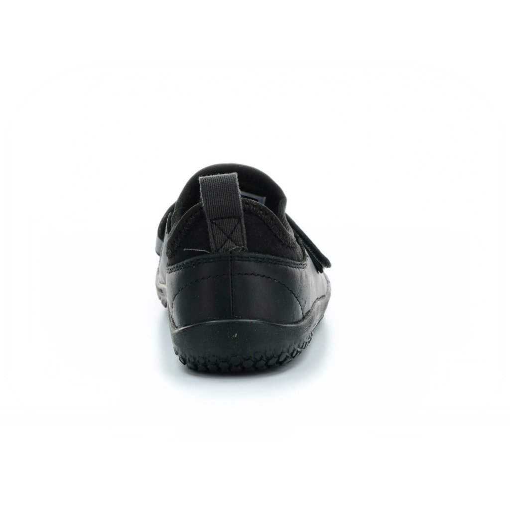 Vivobarefoot Primus School II Obsidian Leather schwarze Barfußschuhe