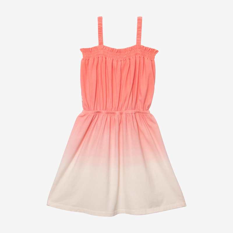 Robe fille deep dye brodée orange Catimini