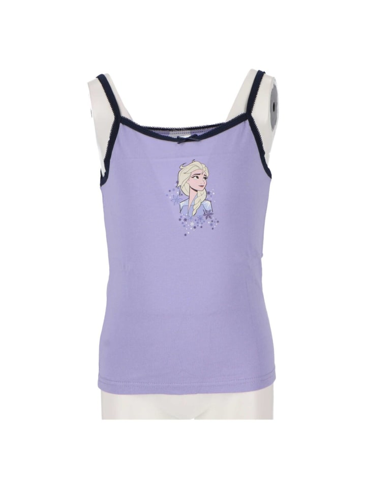 Disney Disney Frozen 2er Pack Unterwäsche Shirts Mädchen Unterhemden in Rosa günstig kaufen