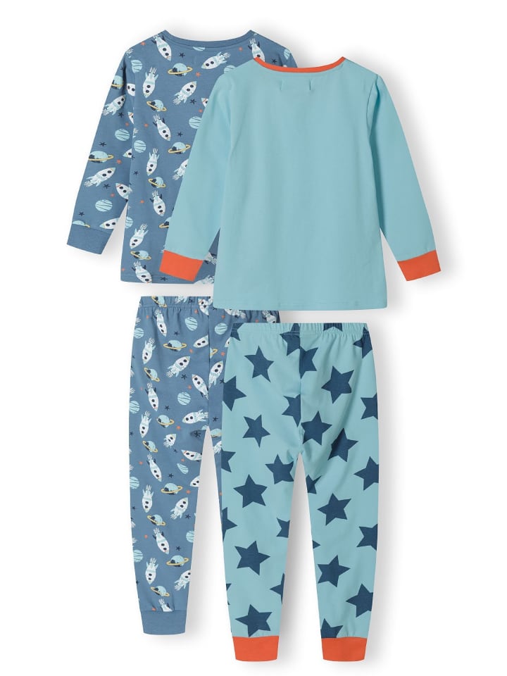 Minoti 2er-Set: Nachtwäsche 19pj21 in blau günstig kaufen