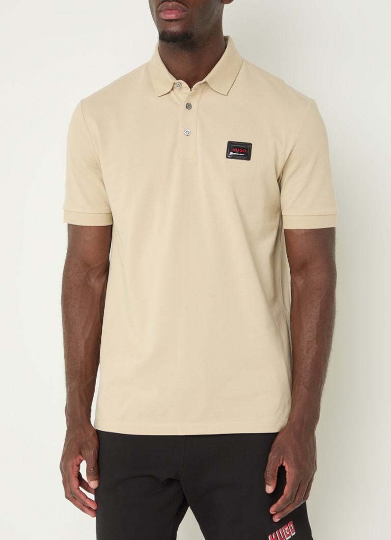 Tricou polo HUGO BOSS Dereso cu croială clasică și logo