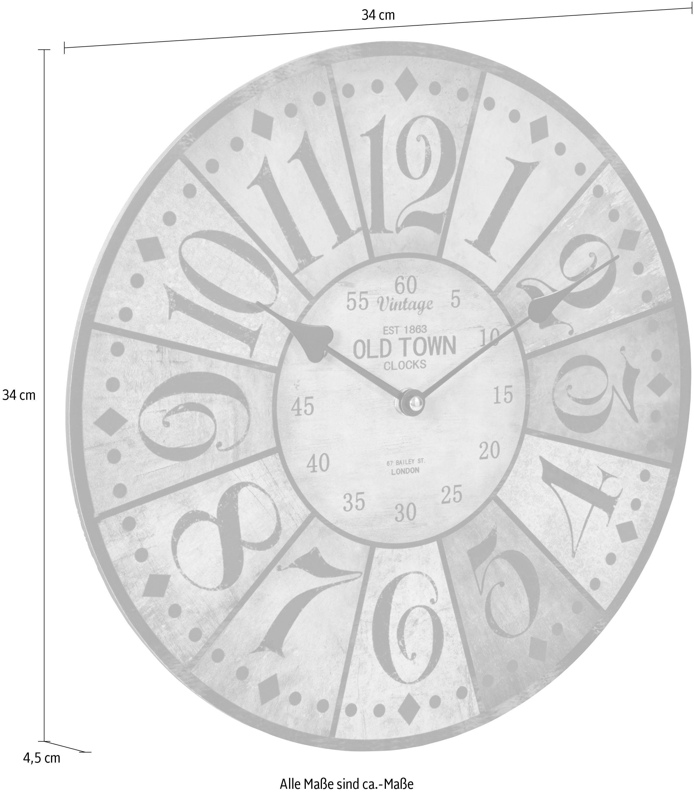 Home affaire Wanduhr 