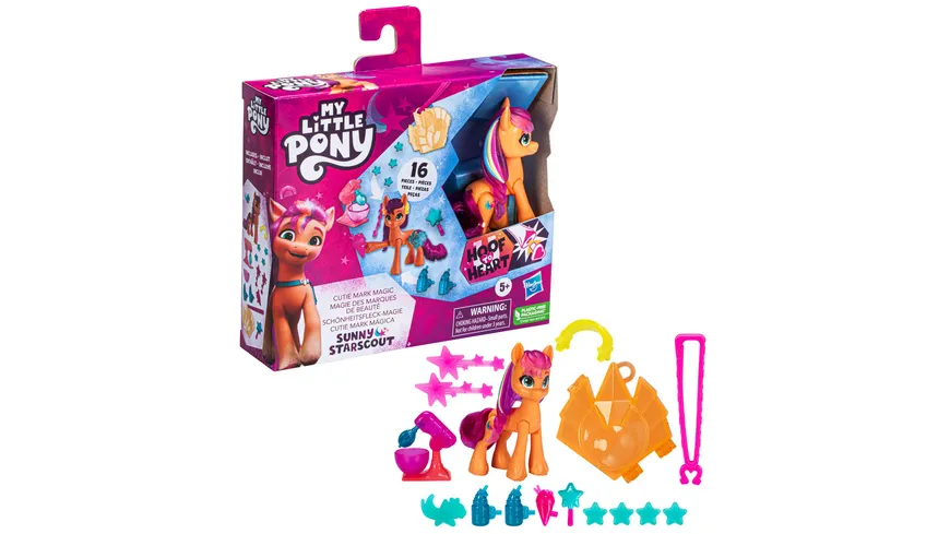 Hasbro - My Little Pony Schönheitsfleck-Magie Ponys, sortiert, 1 Stück