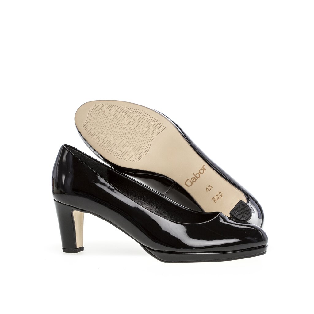 Gabor fashion Plateau Pumps schwarz