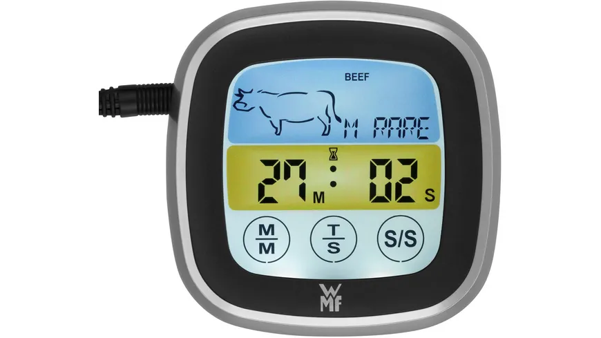 WMF Digitales Bratenthermometer BBQ Edelstahl