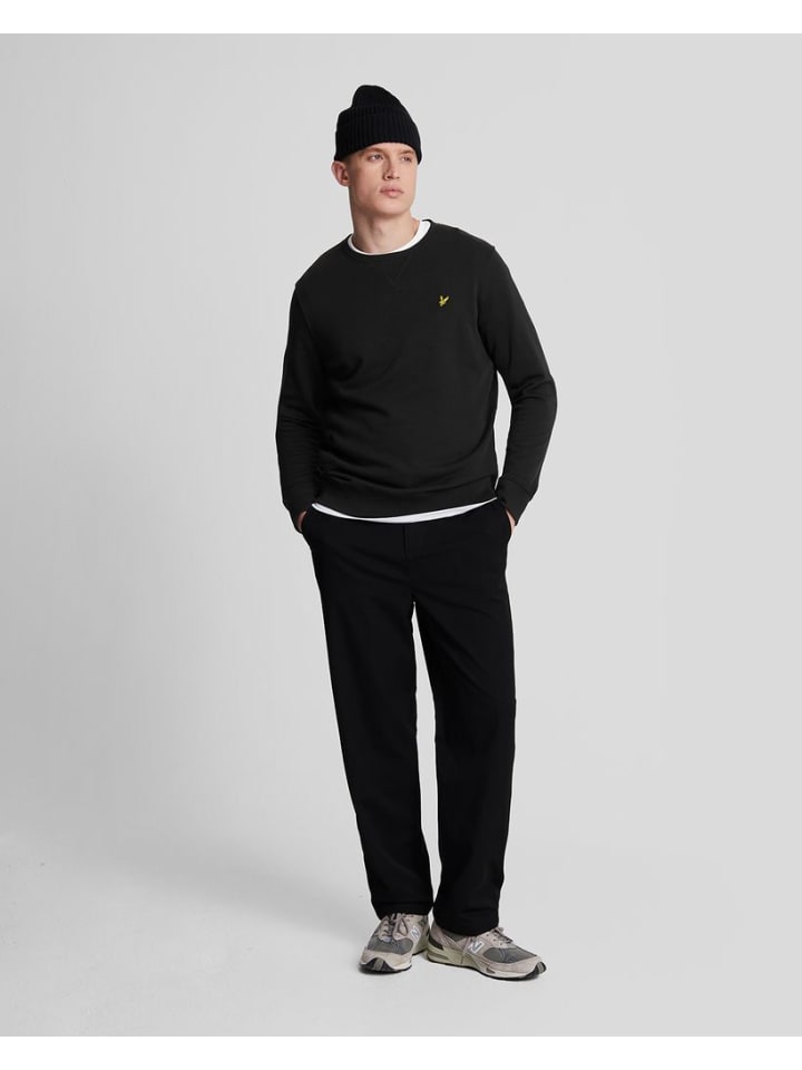 Lyle & Scott Sweatshirt in Schwarz günstig kaufen