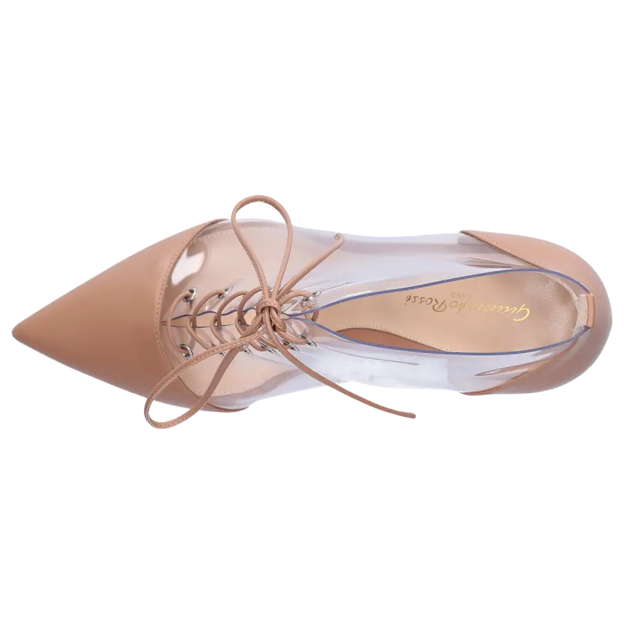 Gianvito Rossi - Stiefeletten ICON 85 PVC - braun