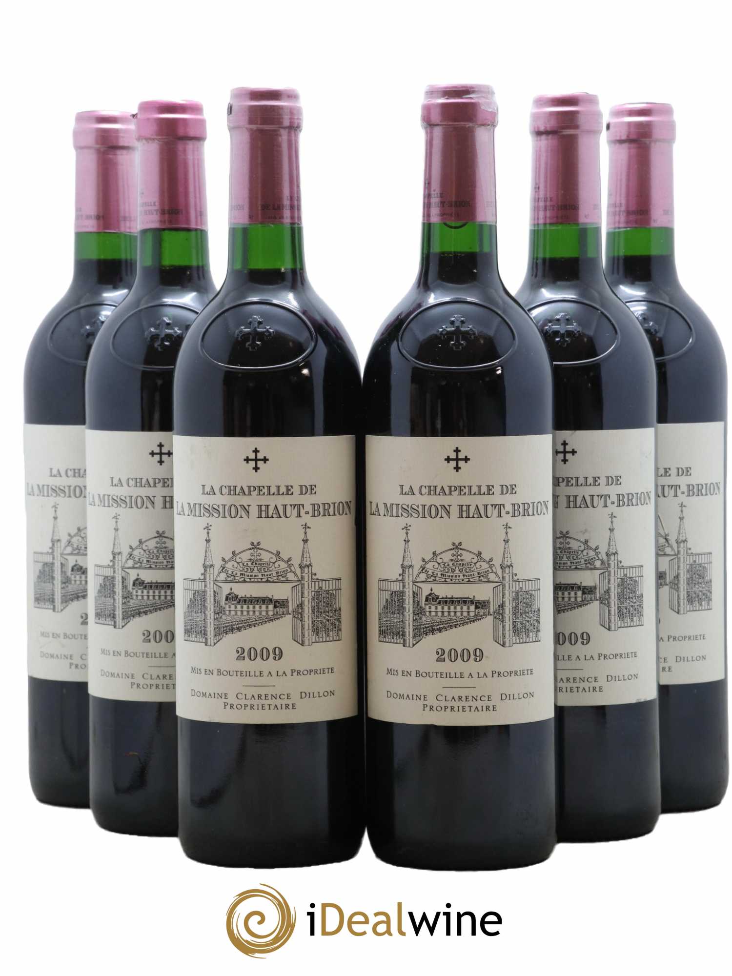 La Chapelle de La Mission Haut-Brion Second Vin  2009 - Lot de 6 Bouteilles