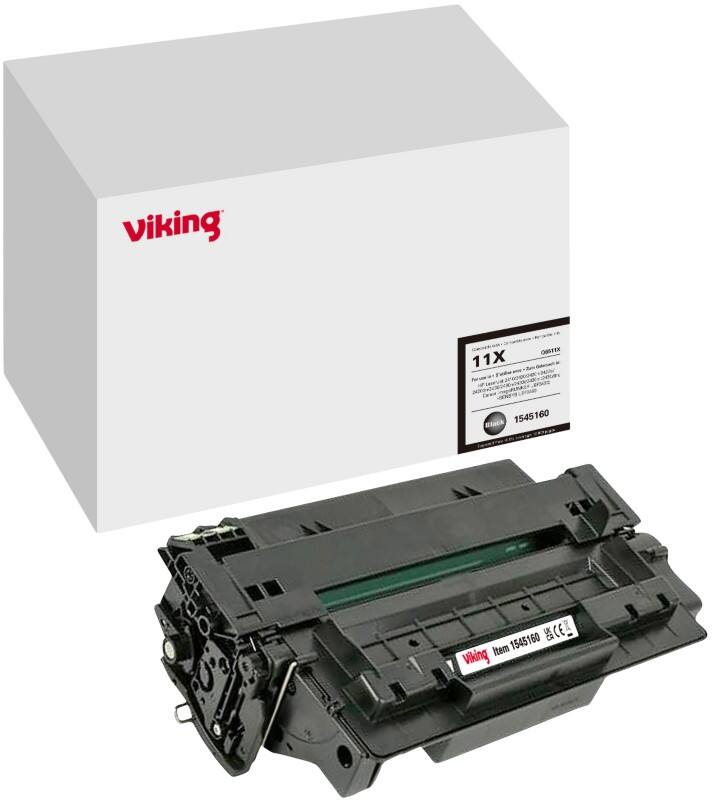 Viking 11X Kompatibel HP Tonerkartusche Q6511X Schwarz