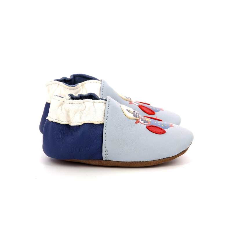 Chaussons cuir tannage vegetal Bird Sailor