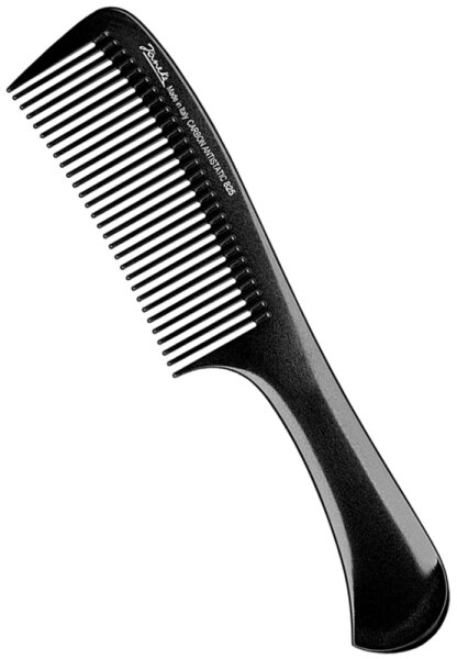 Jäneke Carbon Kamm 55825 Griffkamm, Länge 9'' (22,5 cm) Kamm