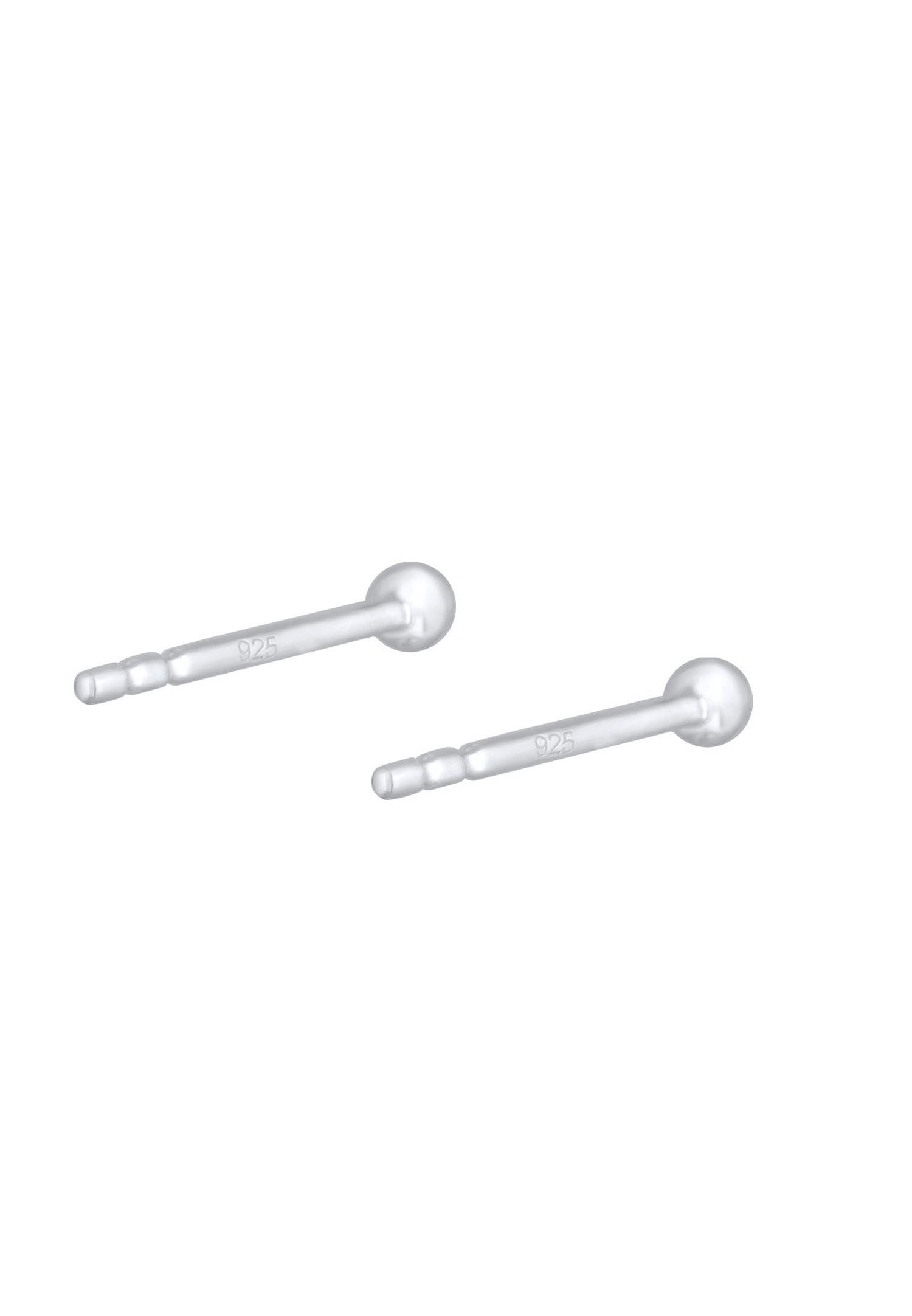 Elli Ohrringe Ohrstecker Kugel Klassisch Rund 925 Silber