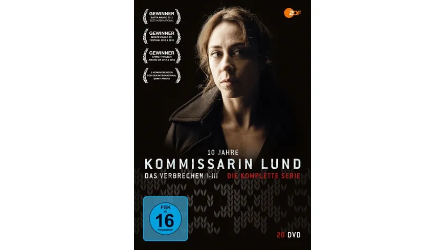 Kommissarin Lund - Die komplette Serie - 10 Jahre Jubiläums-Edition  [20 DVDs]