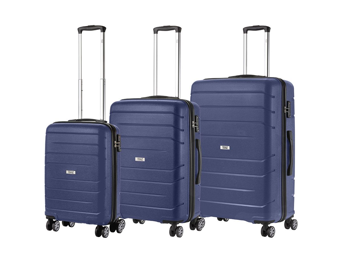 TravelZ Big Bars 3-teiliges TSA Kofferset