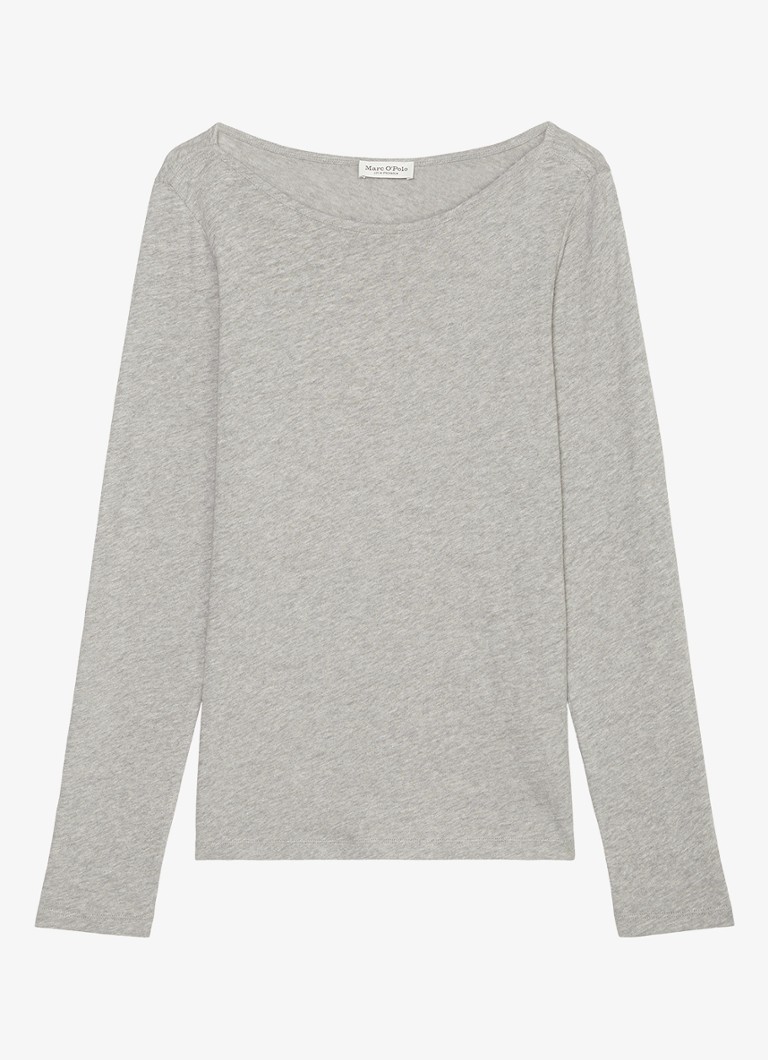 Marc O'Polo long-sleeved shirt with mottled design