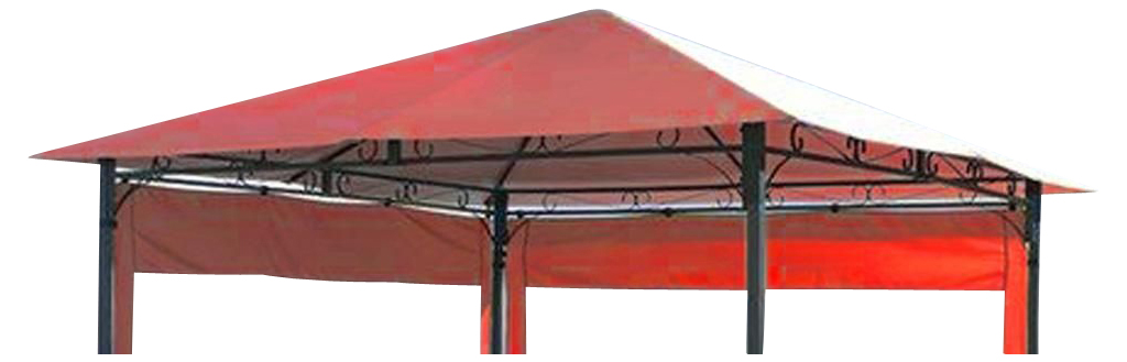 Grasekamp Ersatzdach 3x3m Terra zu Antik Pavillon Gartenpavillon Partyzelt Bezug universal