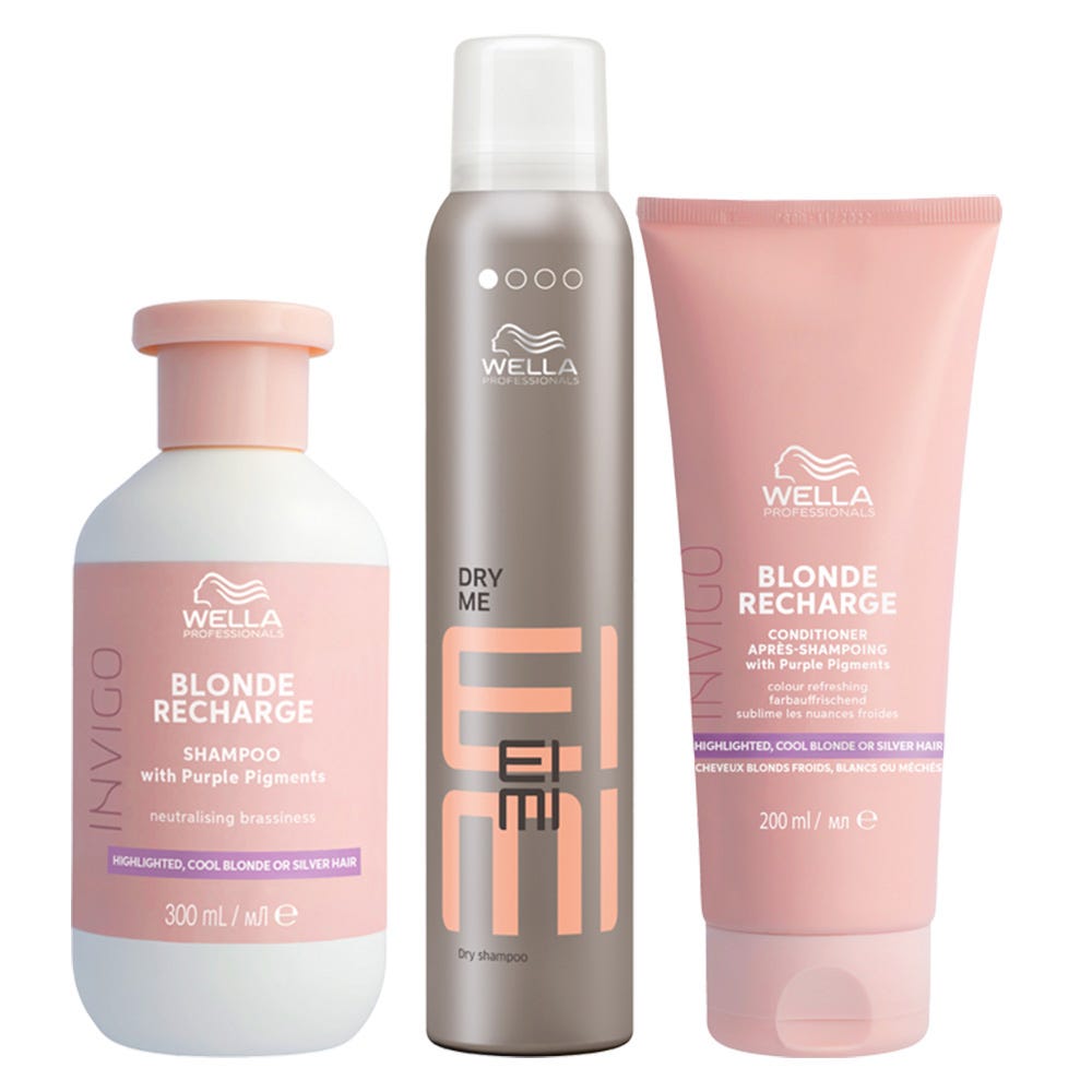 W BLONDE RECHARGE X EIMI DRY ME BUNDLE