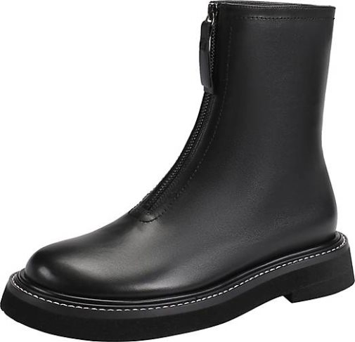 ekonika Ankle Boots mit Front-Reißverschluss
