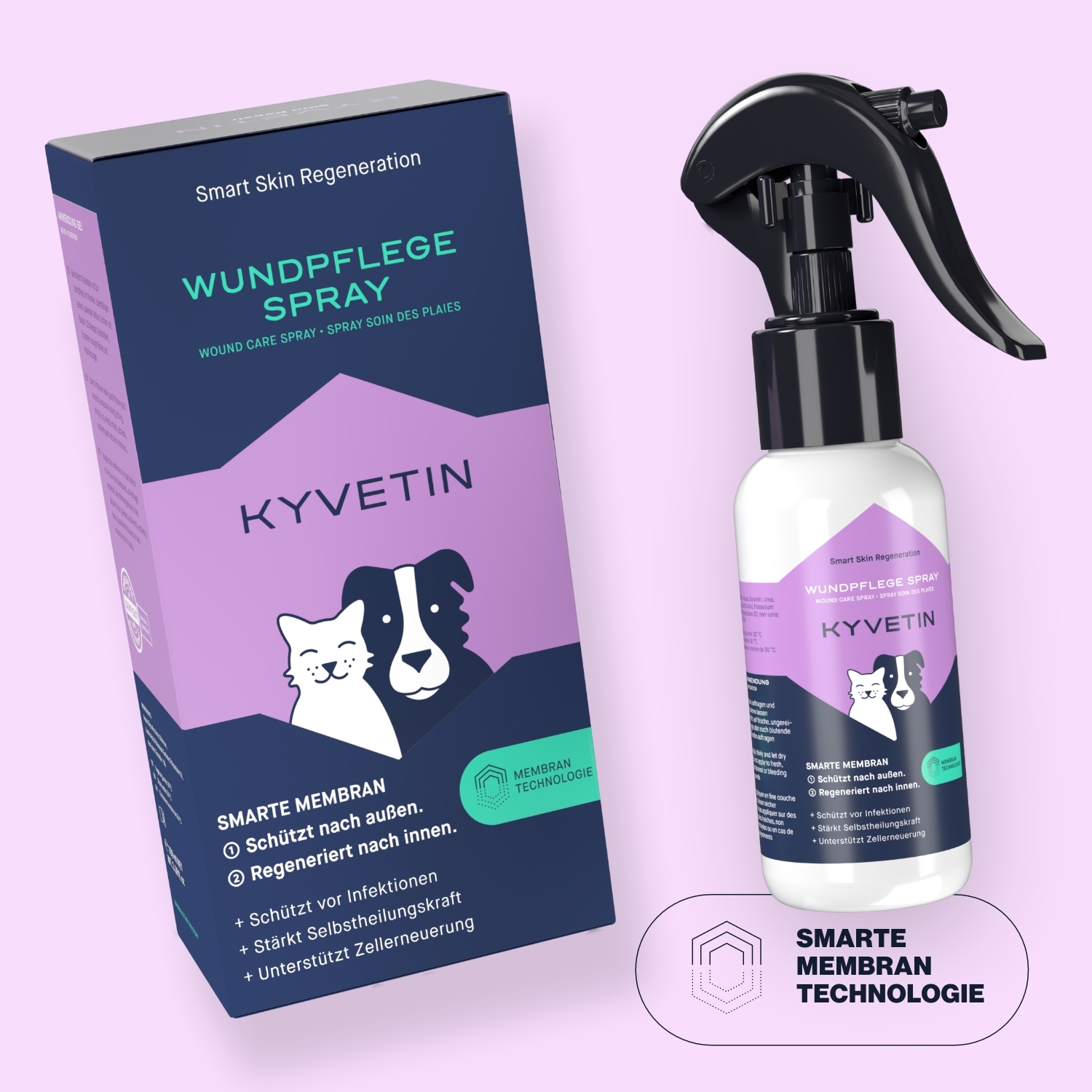 KYVETIN Fellpflege KYVETIN Spray Skin Repair für Hunde und Katzen