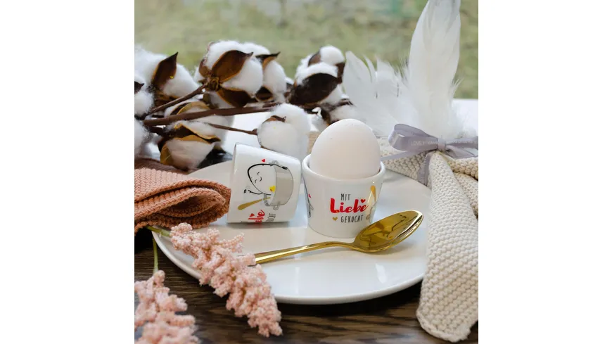 GRUSS&CO Eierbecher LIEBE