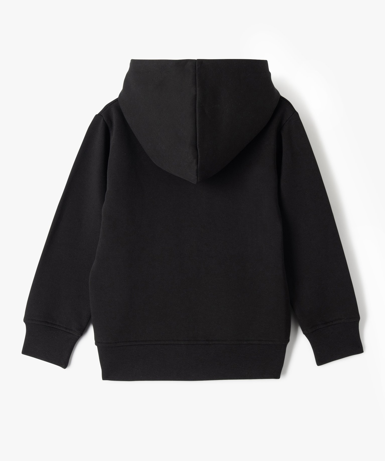 Sweat zippé et molletonné à capuche Garçon noir | GEMO